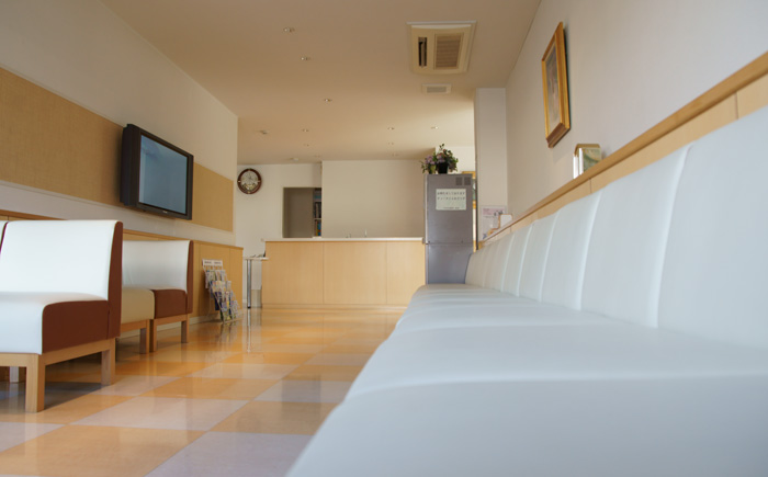 受付の前が待合室です。